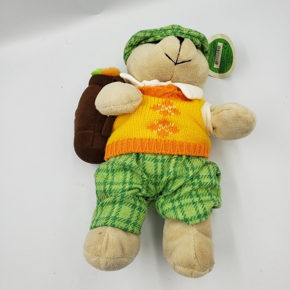 Starbucks Bearista 2006 Golfing Bear Stuffed Animal Stuffy - Picture 4 of 11
